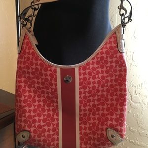 Coach signature Crossbody.